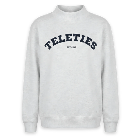 TELETIES Varsity Mock Neck - Medium