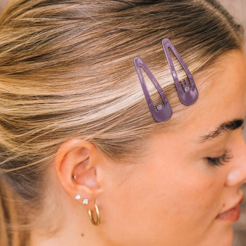 Purple Haze Snap Clips (6Ct)