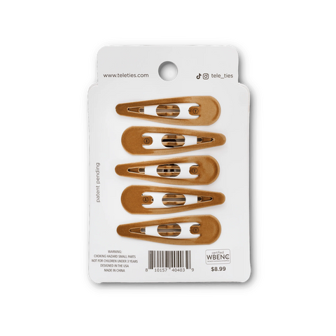 Bronze Snap Clip (6ct)
