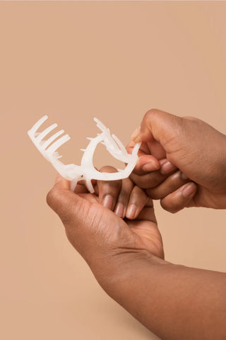 Open Tortoise Medium Claw Hair Clip