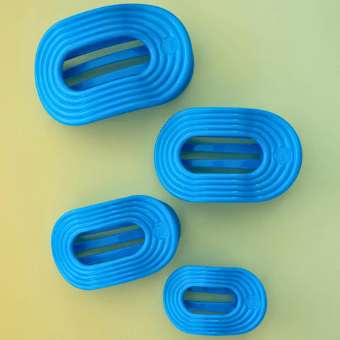 Miami Vice Medium Flat Round Hair Clip