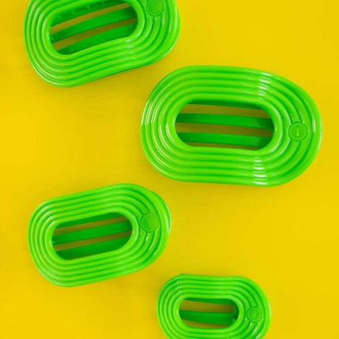Glow For It Small Flat Round Hair Clip
