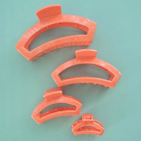 Open Dreamsicle Medium Hair Clip
